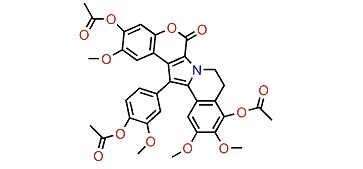 Lamellarin K triacetate